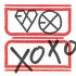 The 1st Album XOXO (Kiss & Hug) cover
